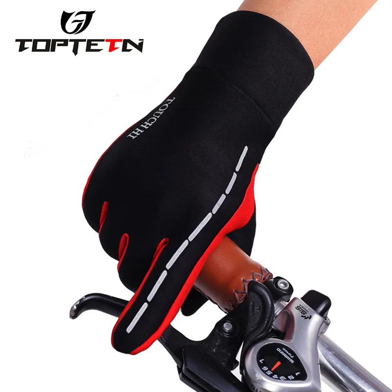 Buy Windproof Cycling Gloves Touch Screen Riding MTB