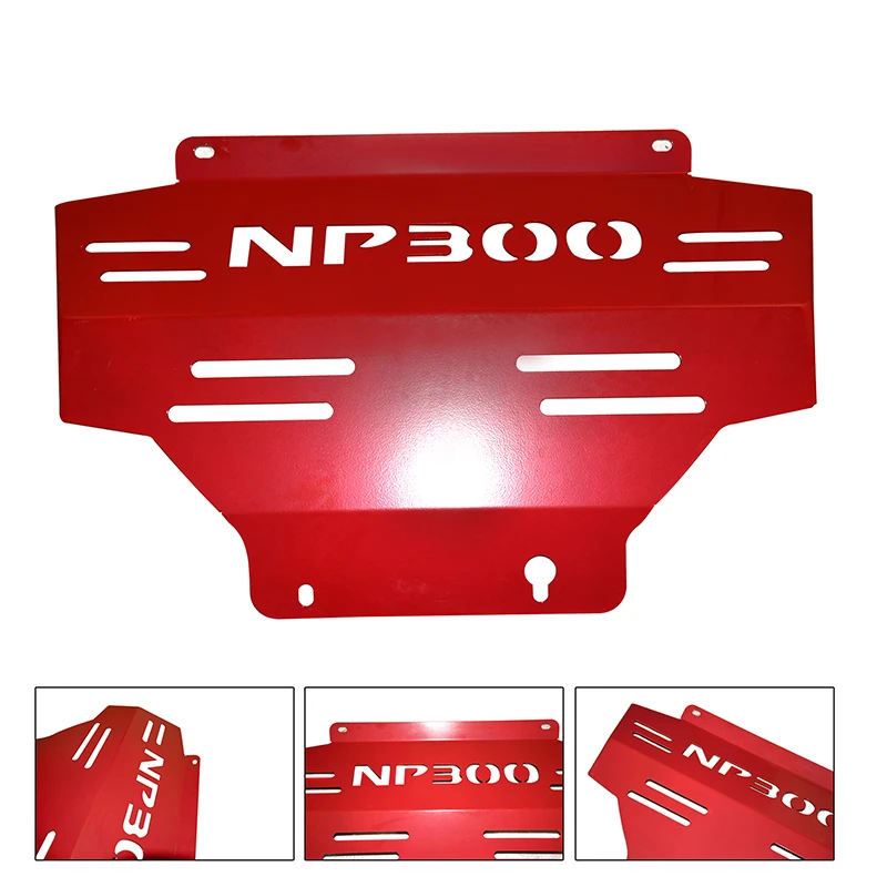 

FIT FOR NAVARA NP300 PICKCAR FRONT Engine Base plate car bottom cover plate AUTO PARTS fit for nissan navara np300 2015-2017