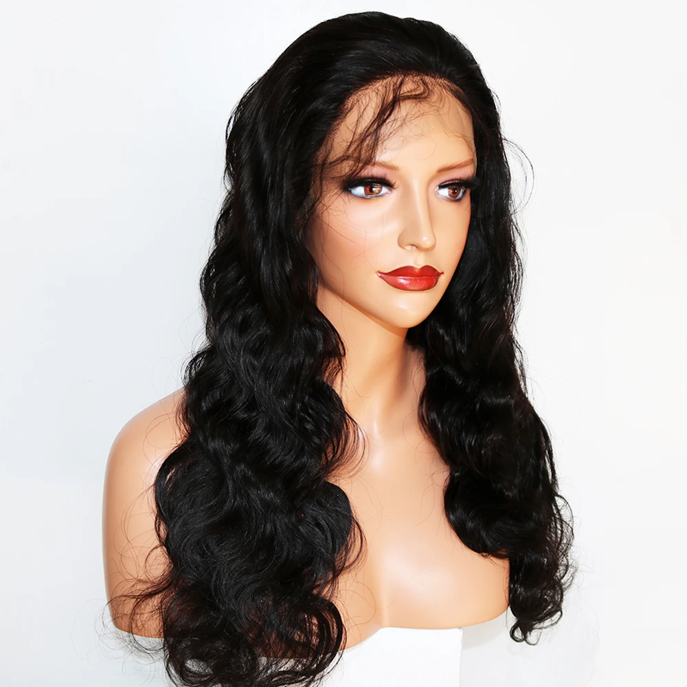 Eversilky 360 Lace Frontal Wig Pre Plucked Hairline Bleached Knots Brazilian Virgin Hair Body Wave Human Hair Lace Wigs