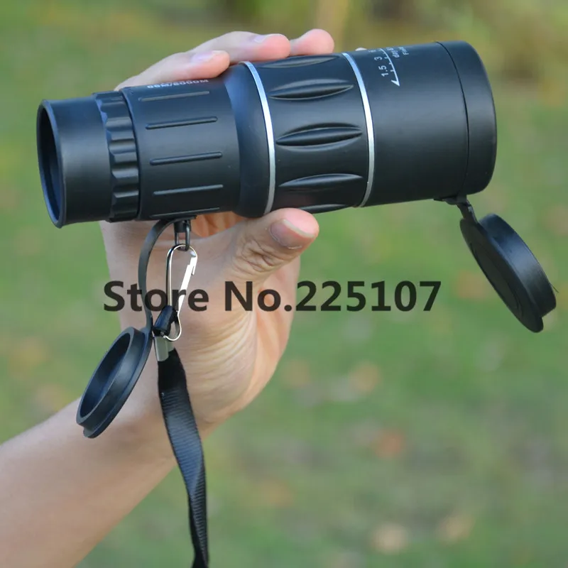 أحادي تلسكوب المزدوج التركيز الأخضر فيلم البصرية الصيد السياحة نطاق واحد أنبوب التلسكوب مناظير للبالغين طفل