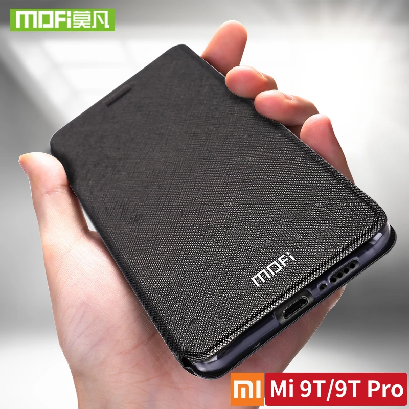 Чехол для Xiaomi Mi 9 T чехол Pro силиконовый книжка из кожи оригинальный ударопрочный