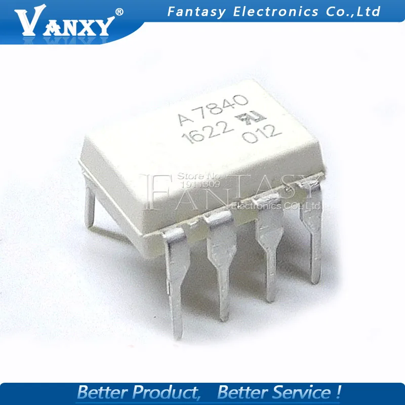 5 шт. HCPL7840 DIP-8 HCPL-7840 DIP A7840 A 7840 DIP8 HCPL-7840-000E | Электронные компоненты и принадлежности