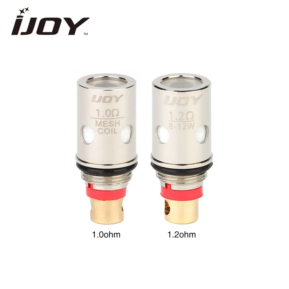 100% оригинал 5 шт. катушка IJOY Mercury с 1 0ом сетчатая катушка/1 2 Ом Обычная для