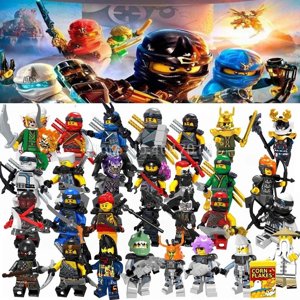 

Legoing Ninjago Figure Blocks DIY Model Cole Jay Kai Zane Nya Lloyd Master Wu Compatible Legoings Figures Toy For Children Gifts