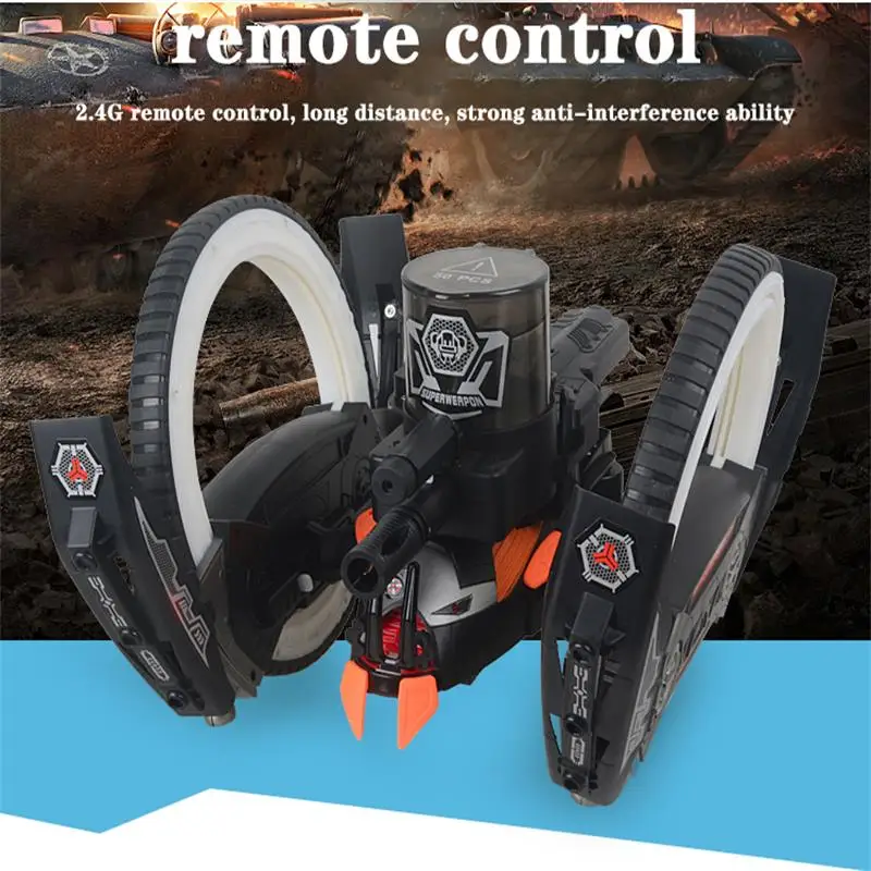 rc shooting robot
