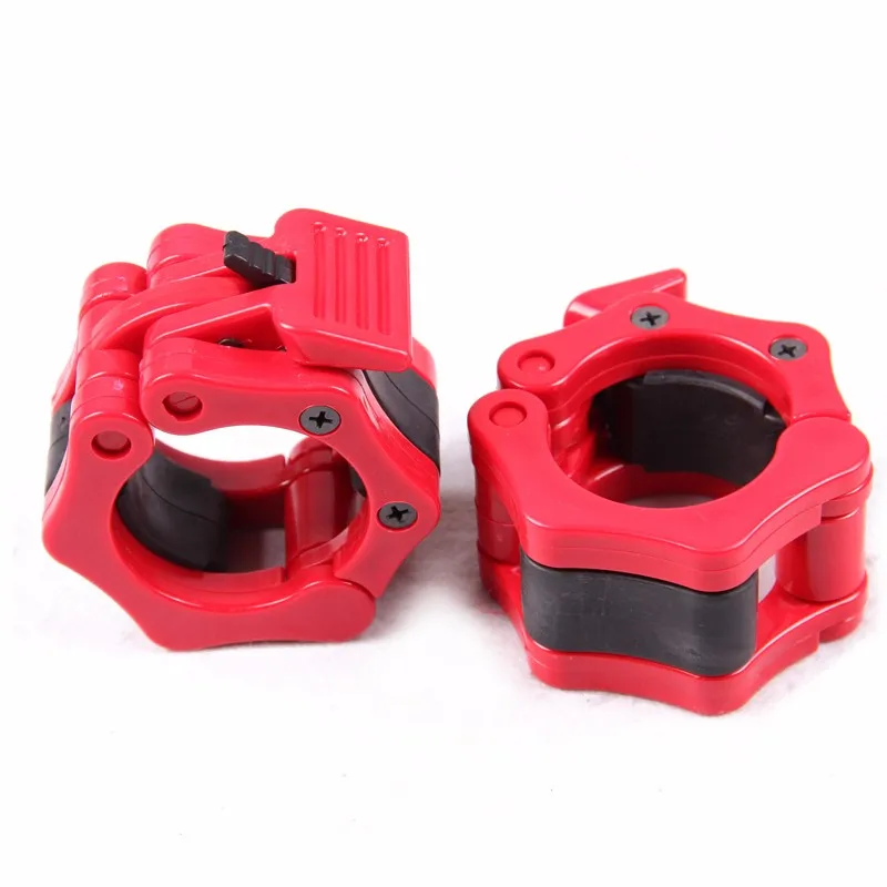 Black/Blue/Red 1 Pair 2" 50mm Barbell Collar Lock Weight Lifting