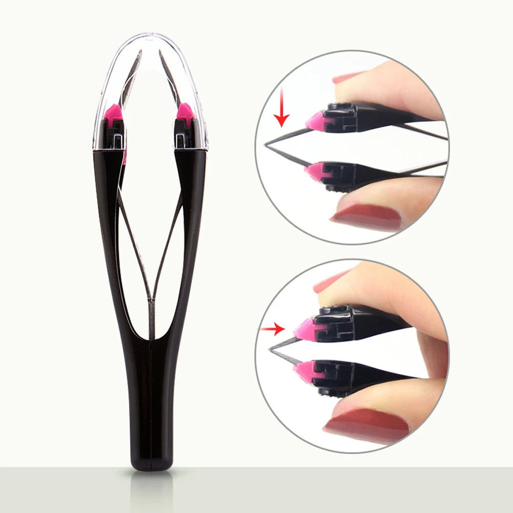 

Professional Automatic Stainless Steel Eyelash Eyebrow Tweezers Face Nose Hair Remover Tweezer Art Gel Picking Make Up Tools127