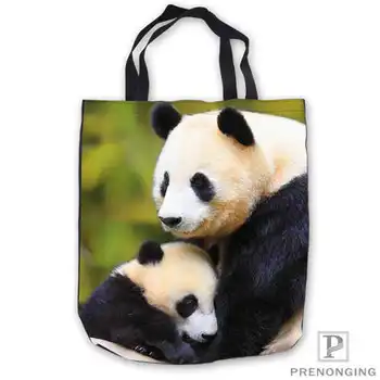 

Custom Canvas cute-baby-panda- Tote Shoulder Shopping Bag Casual Beach HandBag Daily Use Foldable Canvas #180713-03-22