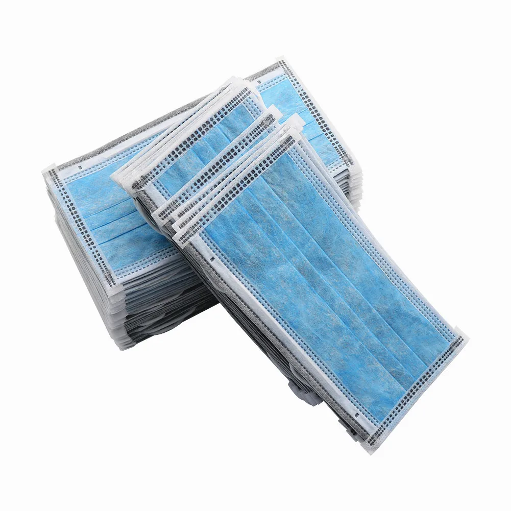 

100 Pcs Farm Chicken House Keeper Dust Masks Disposable Four-layer Activated Carbon Mask Veterinary Dedicated