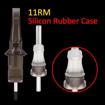 

5PCS 11RM Eyebrow Tattoo Needle Cartridge W/ RoHS Disposable EO Sterile Single Package 316L Medical Stainless Steel-Round Magnum