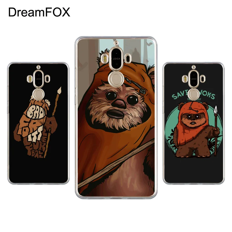 DREAMFOX K082 Ewok Soft TPU Silicone Case Cover For Huawei Mate G 7 8 9 10 Nova 2 Lite Pro Plus |