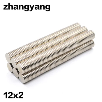 

10/15/20/50/100Pcs 12x2 Neodymium Magnet 12mm x 2mm N35 NdFeB Round Super Powerful Strong Permanent Magnetic imanes Disc 12x2