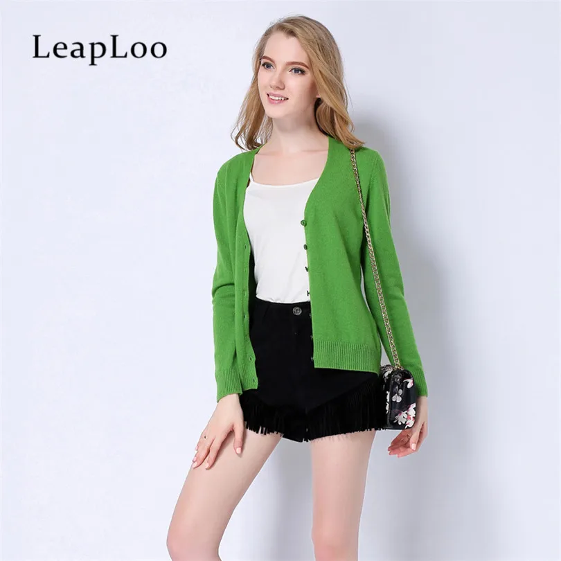 LeapLoo 2017 Women Stretch Sweater Solid Full Sleeve