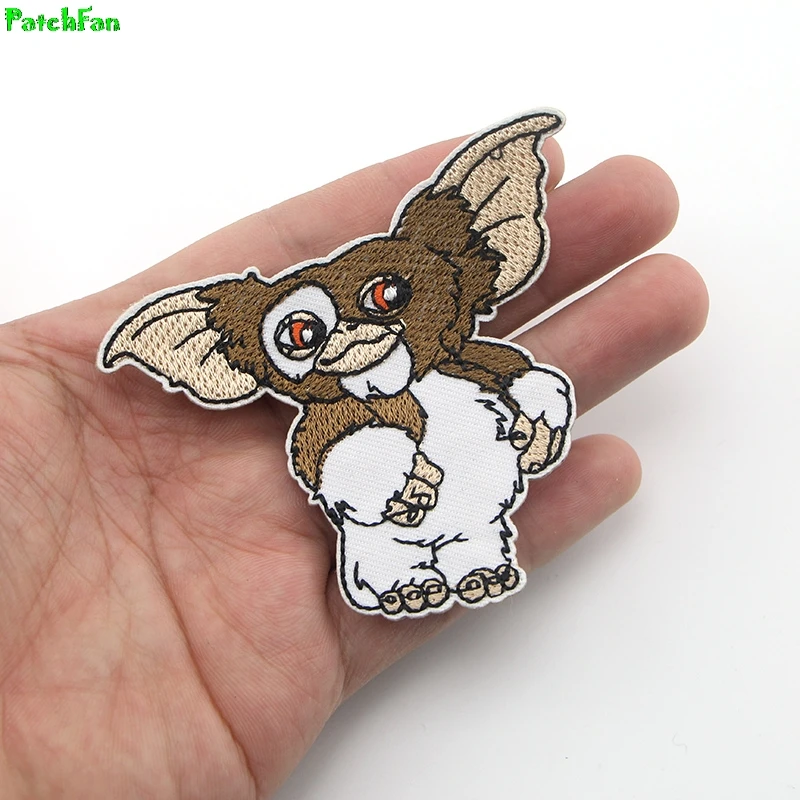 Нашивка с вышивкой в виде персонажа из мультфильма лоскутного монстра|embroidered