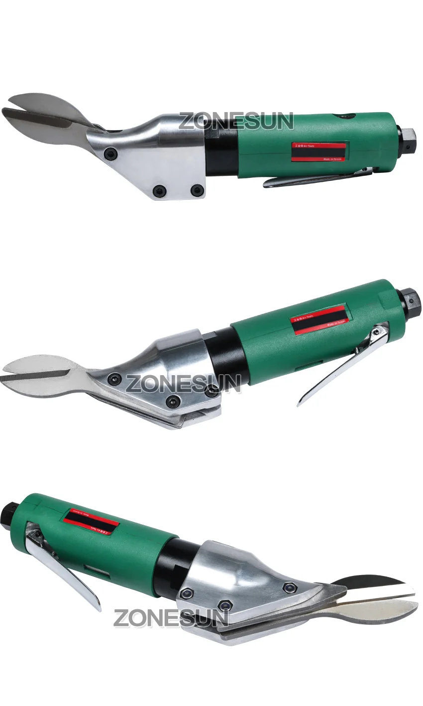 ZONESUN Тип ручки мощный пневматический ножницы кусачки воздушный металл или пластик стригальная машинка воздушный провод сетки режущий