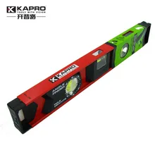 KAPRO Высокая Точность 360 Градусов Вращающийся Алюминиевый Сплав Пузырьковый Уровень Правитель 40 см 60 см