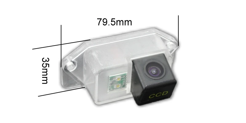 Car Reversing Parking Camera For Mitsubishi EX Evolution X Outlander Airtrek Pajero Pinin Eclipse Colt Plus Rear View Camera ccd (4)