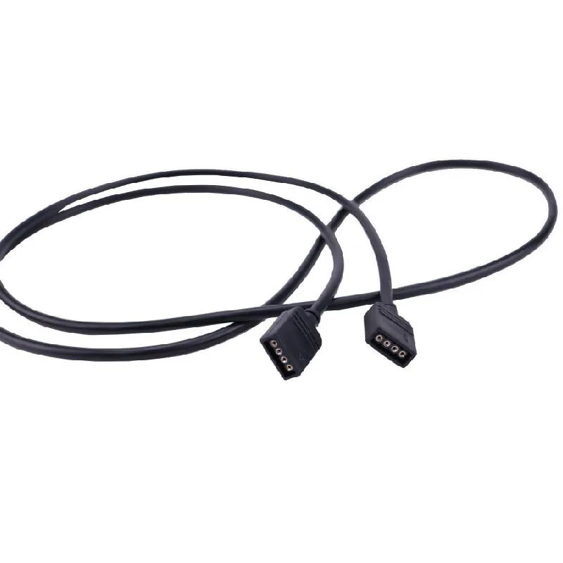 4 Pin гнездовой разъем Удлинительный кабель RGB разветвитель 1to1 1to2 1to3 1to4 для 3528 5050