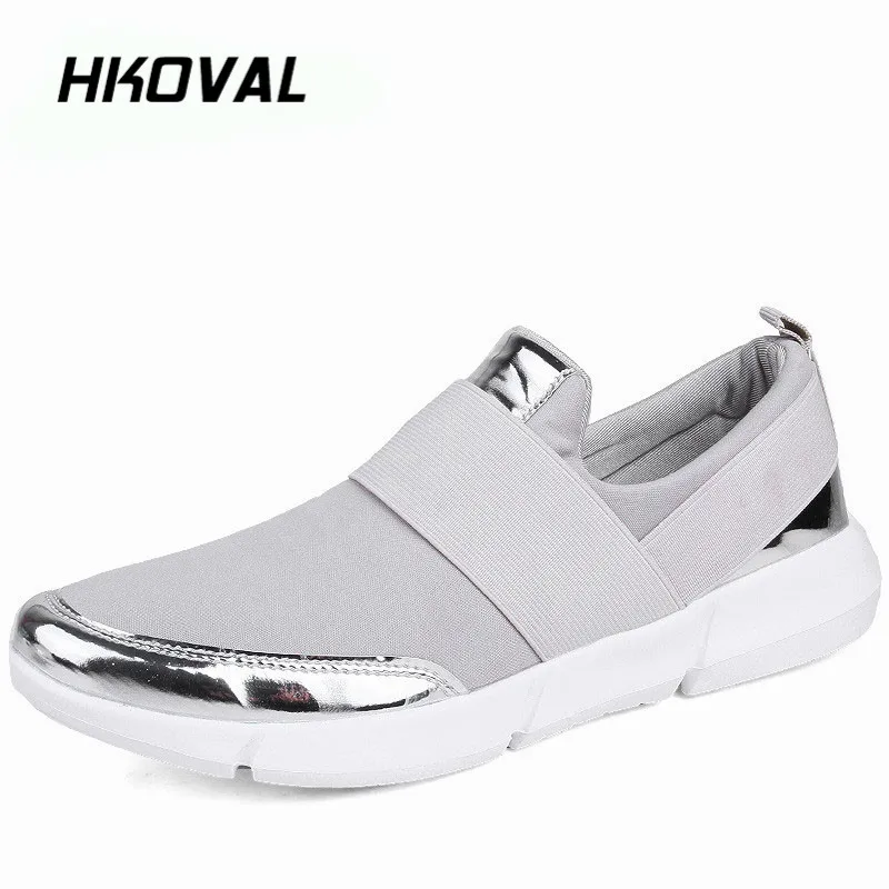 

HKOVAL Women Shoes Sneaker Flats Casual Platform Shoes Girls Ladies Air Mesh Shoes Summer Footwear Plus 35-42