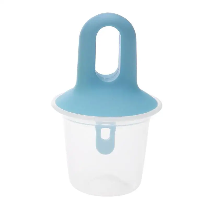 DIY замороженный кубик льда ванны льда формы для крема чайник льда Бар плесень поддон кухня домашний инструмент синий зеленый розовый пластик 11,5*6,5*6,5 см - Цвет: Синий