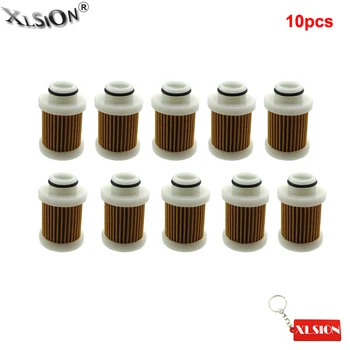 

XLSION Aftermarket 10Pcs Fuel Filter For Yamaha F70 F75 F90 T50 T60 6D8-24563-00-00, 6D8-WS24A-00-00,30-115