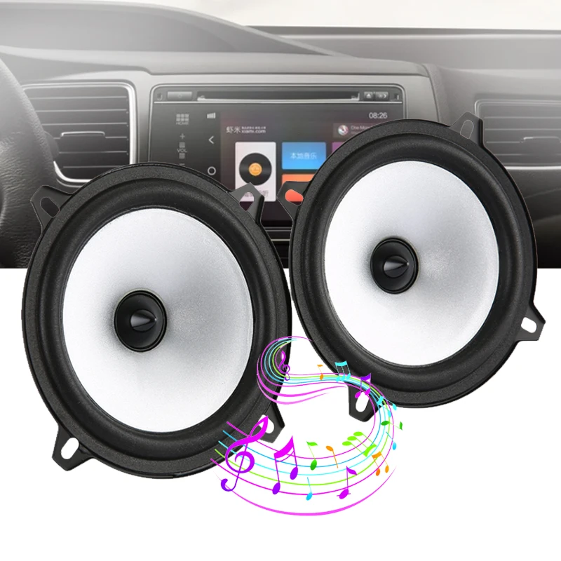 2pcs LABO LB PS1501D 5 inch Universal Car Loudspeaker Automobile