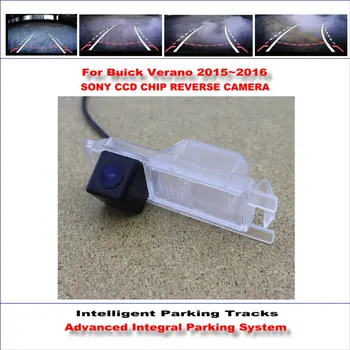 

HD CCD SONY Rear Camera For Buick Verano 2015~2016 Intelligent Parking Tracks Reverse Backup / NTSC RCA AUX 580 TV Lines