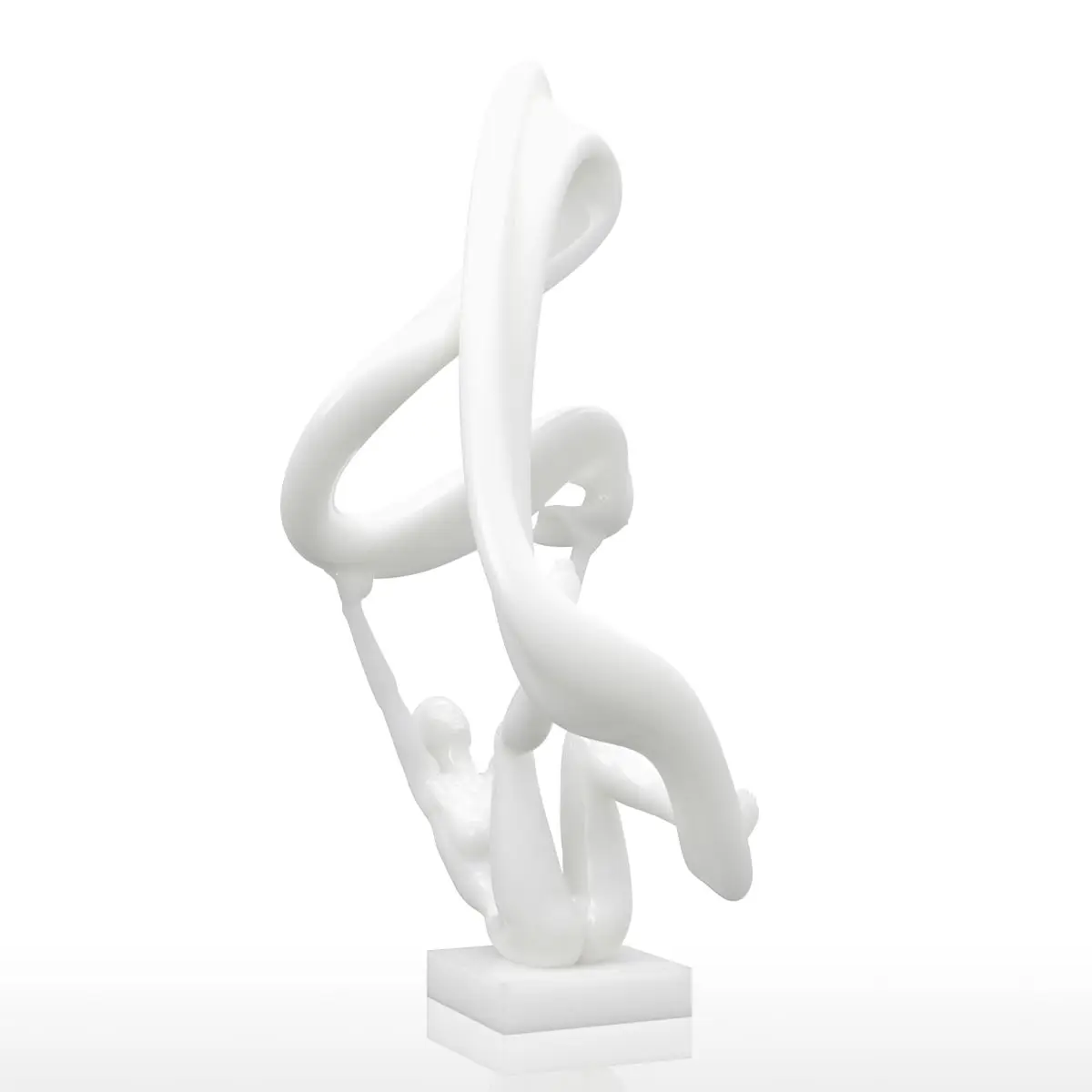 

Tooarts Tomfeel 3D Design Human Body Woman Figurine 3D Printed Sculpture Human Sculpture Modern Sculpture Home Decoration