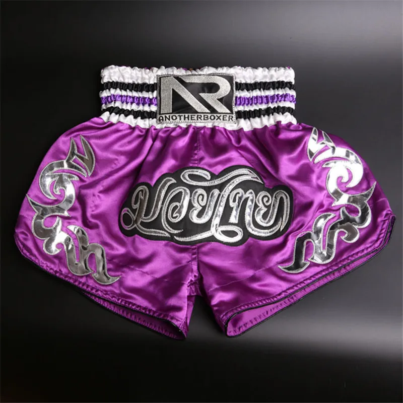 Шорты Muay thai для детей 2 16 лет шорты кикбоксинга боевые спортивные mma тренировок в