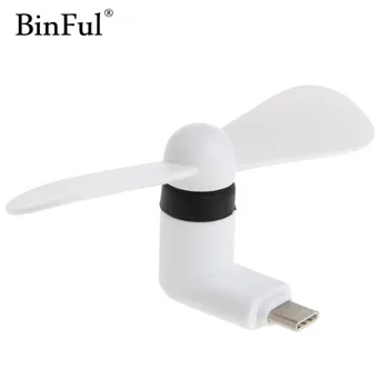

BinFul 10pcs usb gadget fan Portable Cooler USB 3.1 Type C Port Mini Electric Fan Cooling For Android LG Huawei Type-C phone