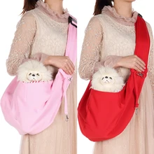 Hands-Free Двусторонняя маленькая сумка для собак кошка Слинг Сумка вместительная сумка для путешествий дышащая двухсторонняя сумка для переноски