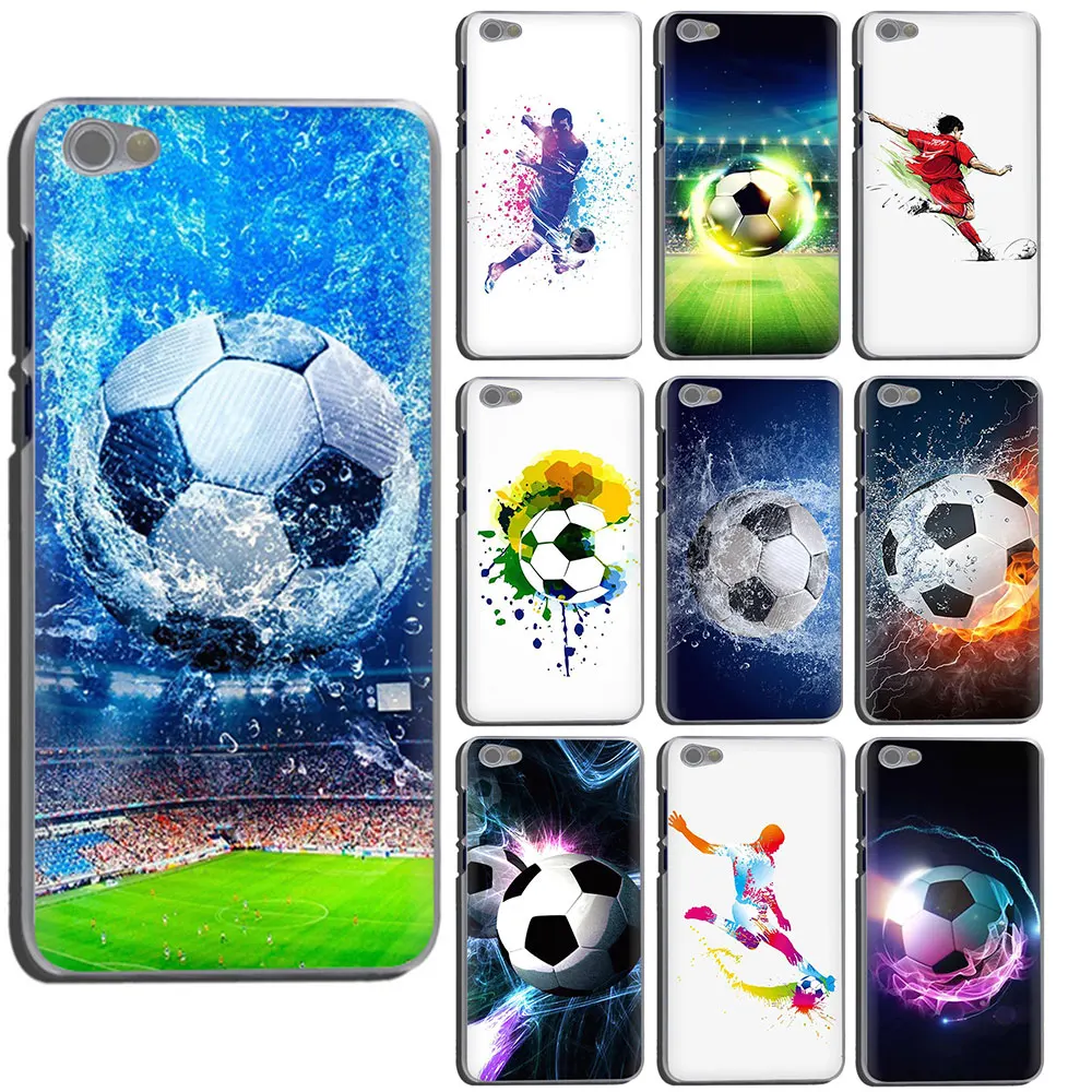 

Football Soccer Ball on water burning fire sports hard Phone Case for Xiaomi Redmi 7 7A 8A K20 6A Note 8 7 6 5 4 Plus Pro 4X 5A
