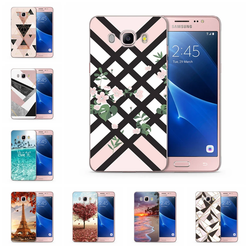 TPU Case For Samsung Galaxy A3 A5 Grand Prime J1 J3 J5 J7 2015 2016 2017 Design Pattern Soft Painted Shell Cover Fundas L136 |