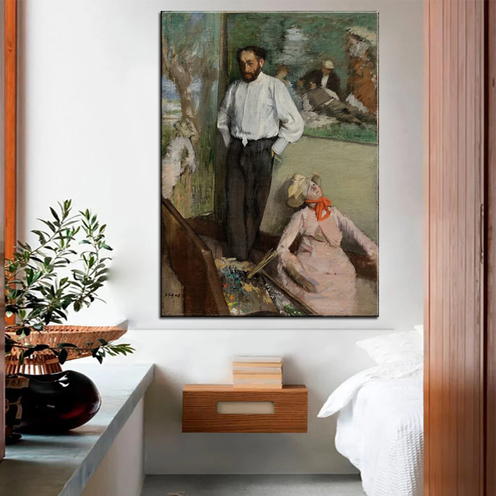 Dp Artisan Portrait Of Henri Michel Levy Wall Painting Print On Canvas For Home Decor Oil Dp Artisan Portrait Of Henri Michel Levy Wall Painting Print On Canvas For Home Decor Oil