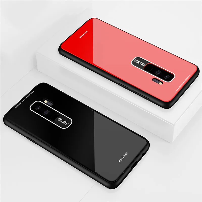 

Luxury Tempered Glass Case For Samsung Galaxy S8 S9 Plus Soft Edge Cover For S10 5G Note 8 9 Coque A10 A20 E A30 A40 A50 A60 A70