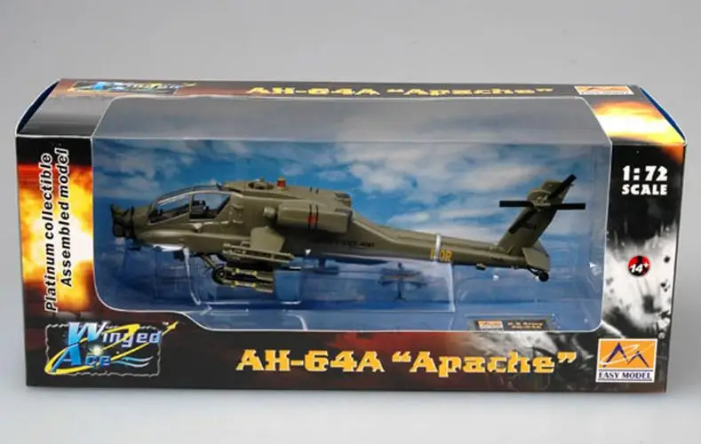 США Ач 64 Apache атака вертолет 1/72 самолет IFOR Боснию 1996 легкая модель| |