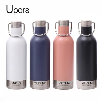 

UPORS 500ml Portable Vacuum Flask Tumbler Stainless Steel Double Wall Insulated Thermos Bottle Leak Proof Sport Water Bottle