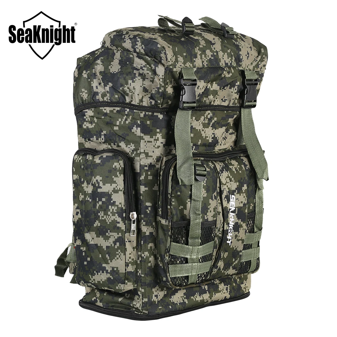 

SeaKnight SK008 70L Large Capacity Multipurpose Backpack for Outdoor Sport Camping Hiking Waterproof Fishing Bag 36*64*17cm