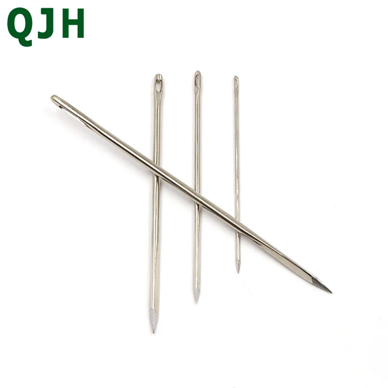 4x Leather hand stitch Stitching Needles Canvas Sewing Leather Patching