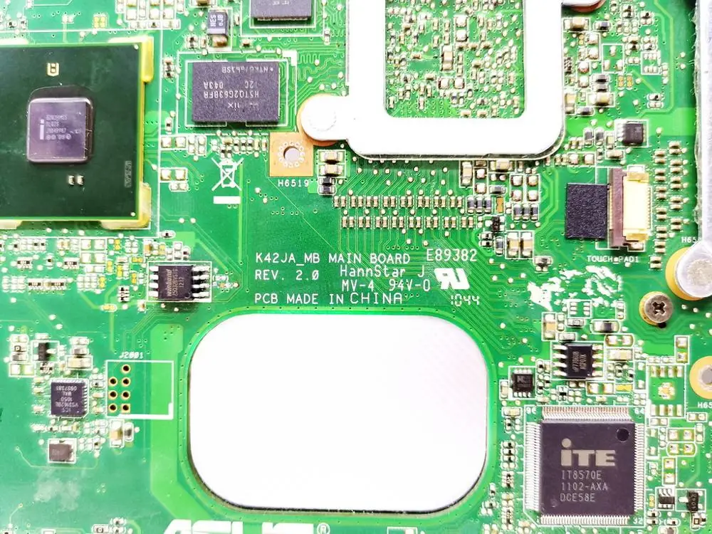 Placa-mãe Portátil para Asus K42ja A40j K42jp Hd6570m 2gb Rev 2.0 Testado e Bom - Imagem 2