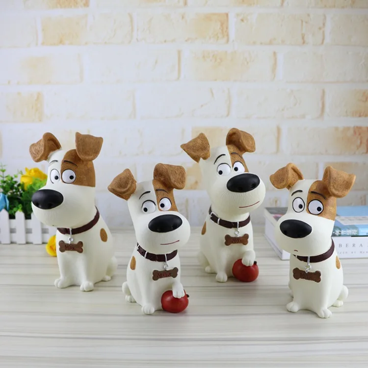 

Action Figures Toys dog dolls Mini Toy New Mickey Dog Silicone Piggy Bank Desktop Decor craft boy girl kids toy for child gift