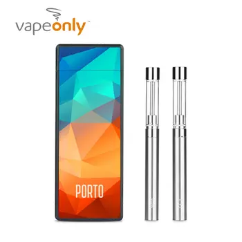 

VapeOnly Porto PCC Starter Kit with 800mAh Inbuilt Charging Case & Dual 180mAh E-Cigs & Refillable Pod Design Cartridge E-cigs