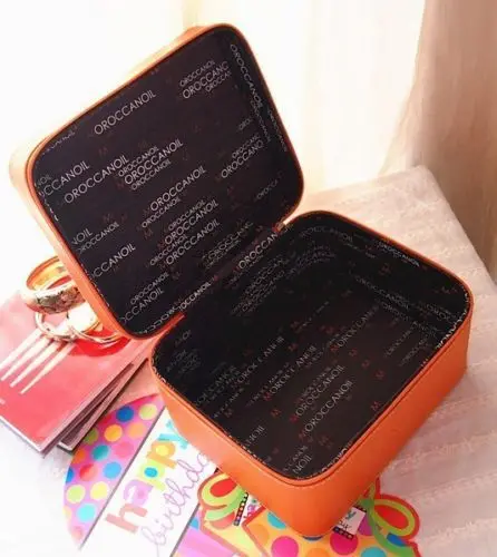 2019 Professional Cosmetic Bag Big Hard Makeup Organizer Storage Box