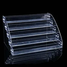 5 Tiers Cosmetic Makeup Nail Polish Varnish Display Stand Rack Holder Jewelry Acrylic Packaging Organizer Storage Box