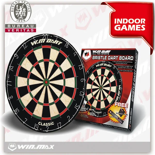 

18X1-1/2'' Professional dartboard Set Cabinet Designs Bristle Dartboard Blade Wire