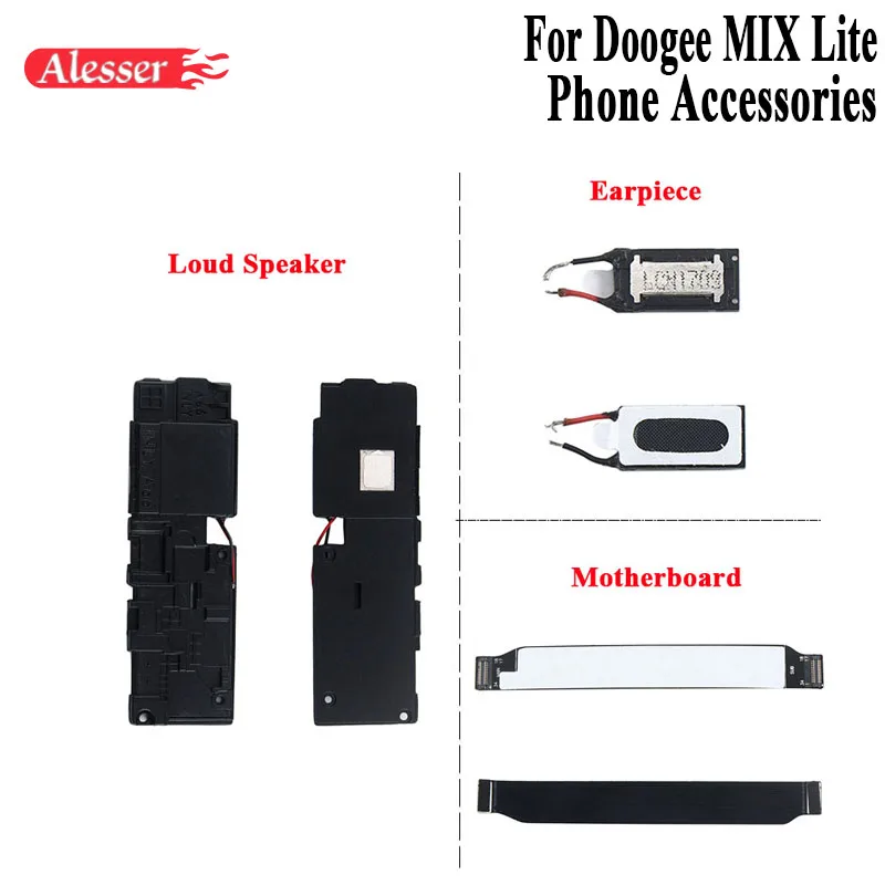 Alesser Для Doogee Mix Lite динамик, материнская плата гибкий кабель сборка крепежная Часть Замена Для Doogee Mix Lite