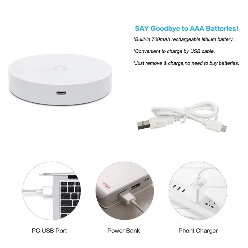 6 LED Night  Light With Motion Sensor 9