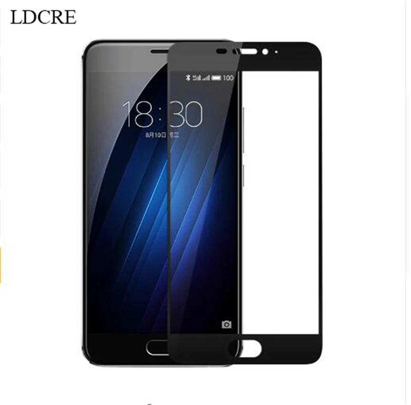 

1PCS 2.5D Tempered Glass for Meizu M3E Glass Screen Protector for Meizu M3E Glass for Meizu Meilan E Full Coverage Film LDCRE