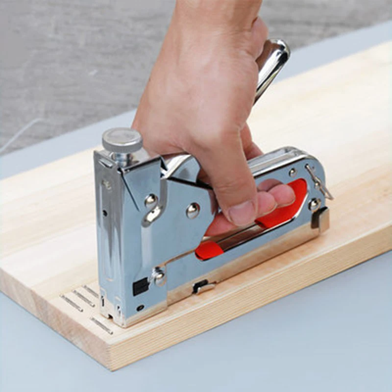 Heavy Duty Rapid Upholstery Hand Staple Nail Tacker Stapler Gun Set