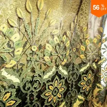 Занавеска из вуали кружевная зеленая органзы|curtain voile|organza